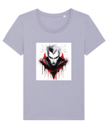 Vampire Lord Tricou mânecă scurtă guler larg fitted Damă Expresser