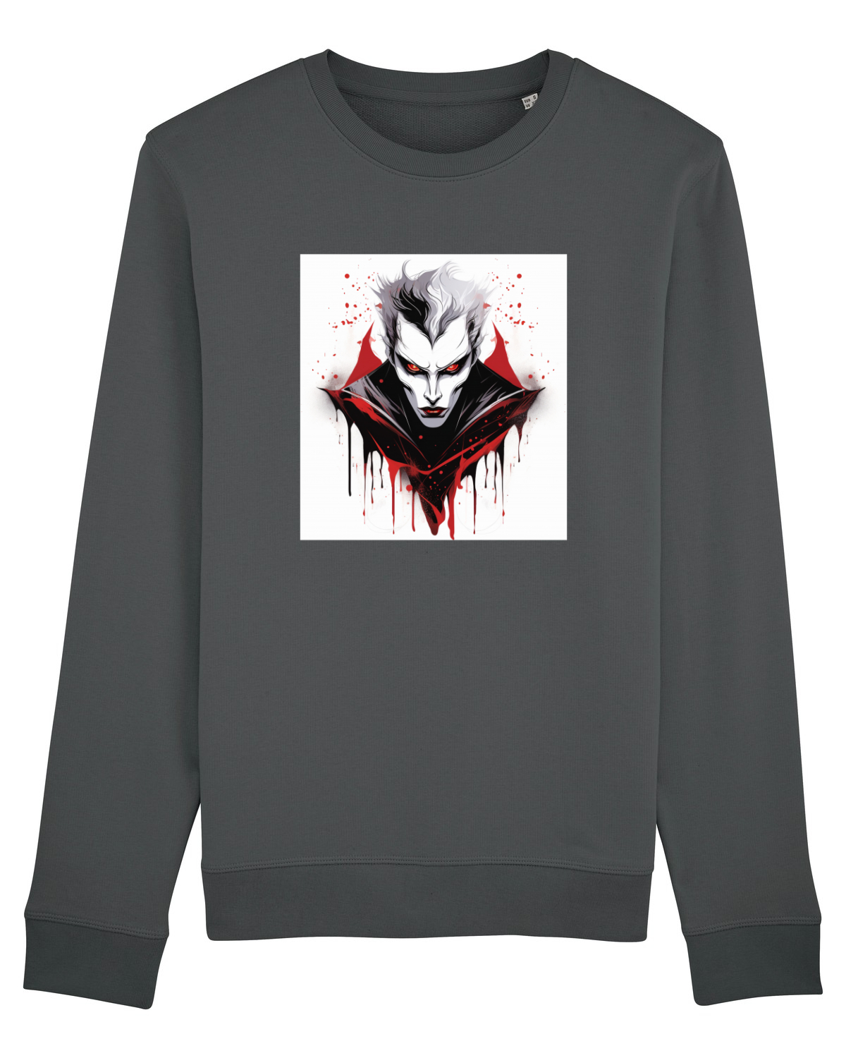 Bluză mânecă lungă Unisex Rise Anthracite
