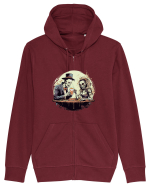 Zombie Valentine Hanorac cu fermoar Unisex Connector