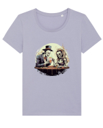 Zombie Valentine Tricou mânecă scurtă guler larg fitted Damă Expresser