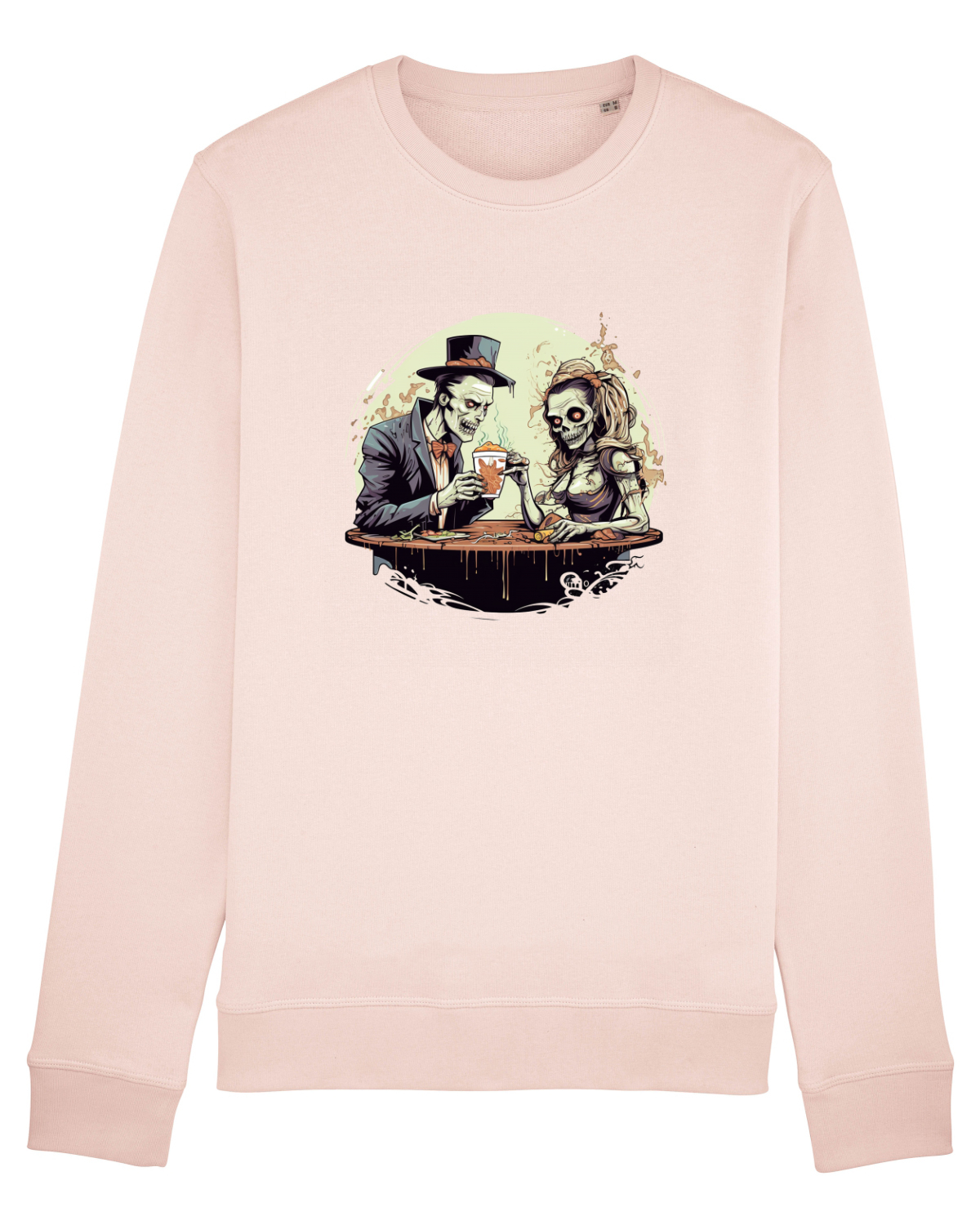 Bluză mânecă lungă Unisex Rise Candy Pink