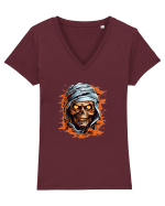 Mummy  Tricou mânecă scurtă guler V Damă Evoker
