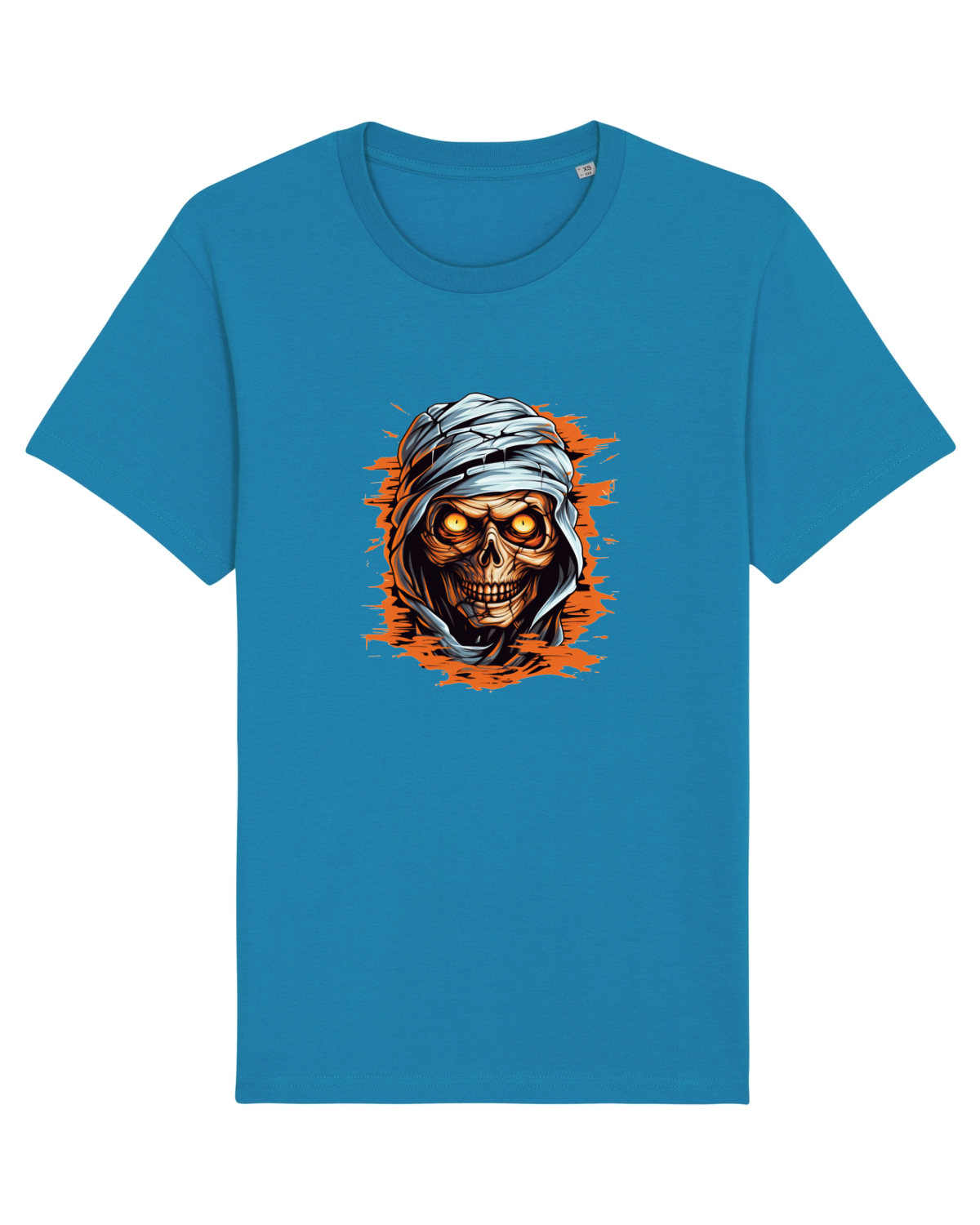Tricou mânecă scurtă Unisex Rocker Azur
