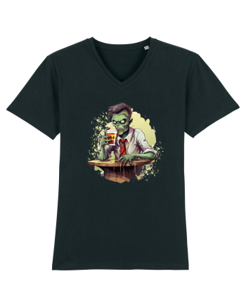 Zombie in a bar Black