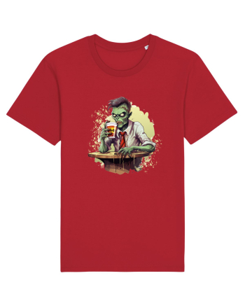 Zombie in a bar Red