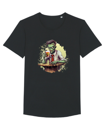 Zombie in a bar Black
