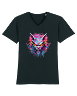 Devil Graffiti Tricou mânecă scurtă guler V Bărbat Presenter