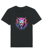 Devil Graffiti Tricou mânecă scurtă Unisex Rocker
