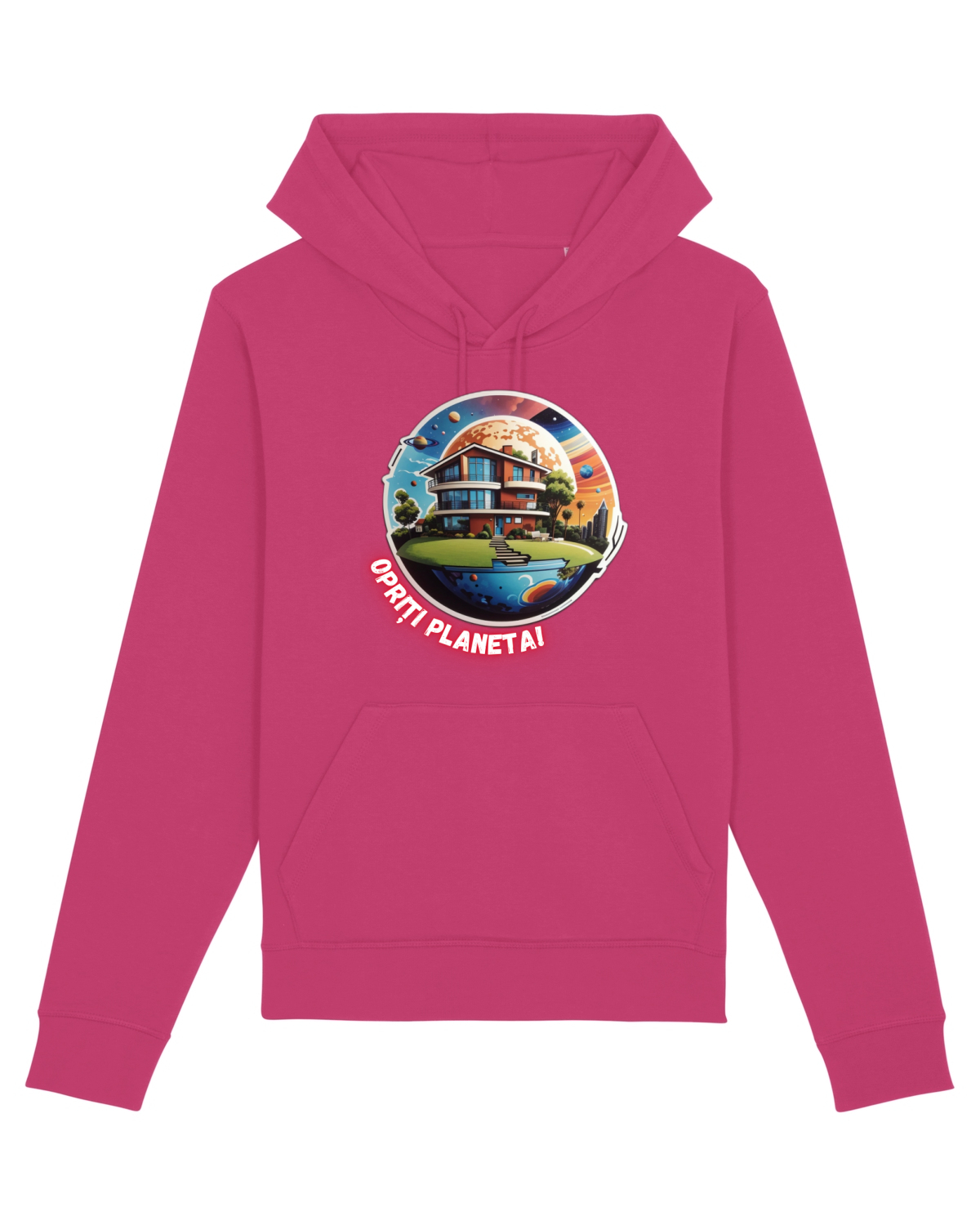 Hanorac Unisex Drummer Raspberry