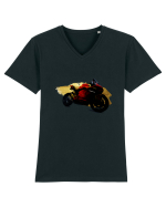 Panigale Tricou mânecă scurtă guler V Bărbat Presenter