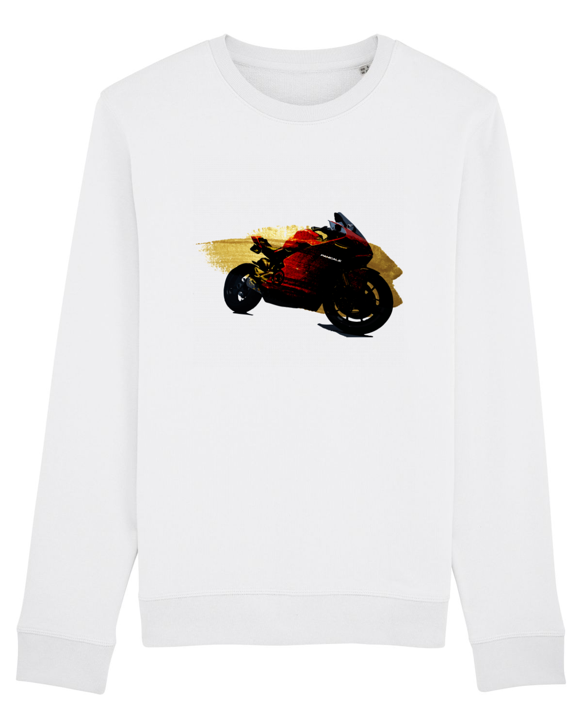 Bluză mânecă lungă Unisex Rise White