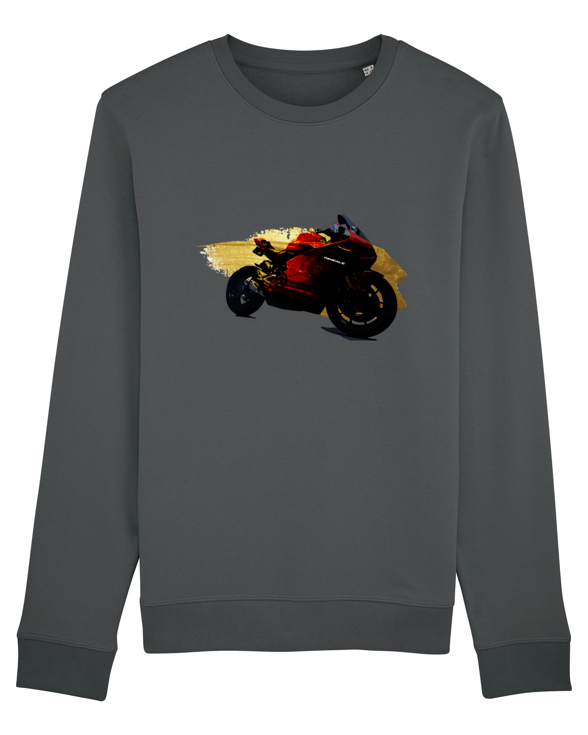 Bluză mânecă lungă Unisex Rise Anthracite