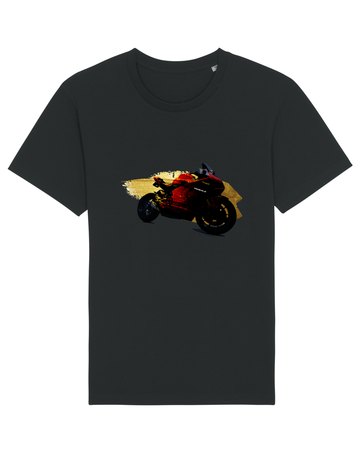 Tricou mânecă scurtă Unisex Rocker Black