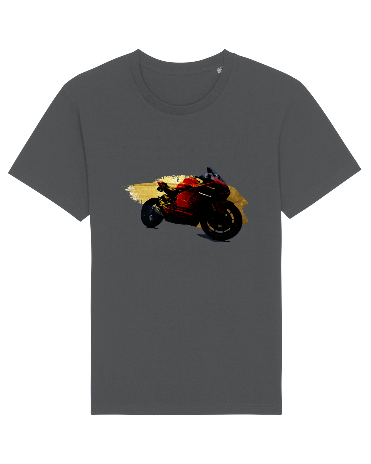Tricou mânecă scurtă Unisex Rocker Anthracite