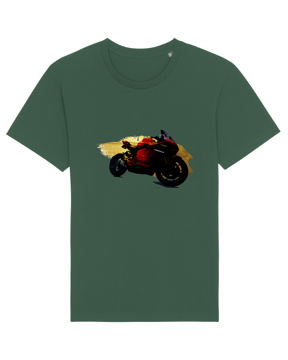 Tricou mânecă scurtă Unisex Rocker Bottle Green