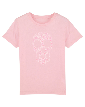 A lovely skull Cotton Pink