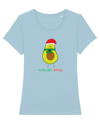 Avocado Xmas Sky Blue