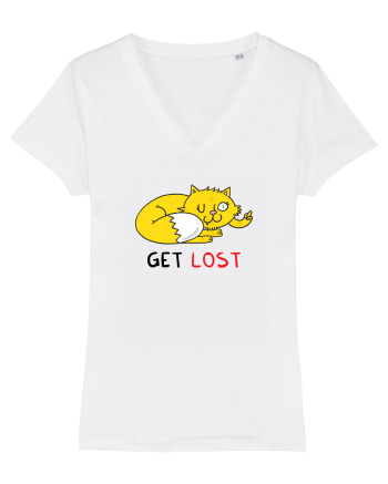 Get lost White