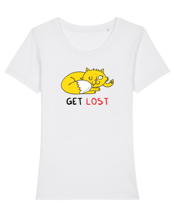 Get lost White
