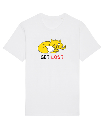 Get lost White