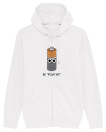 Be „positive” Hanorac cu fermoar Unisex Connector