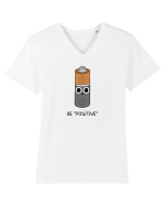 Be „positive” Tricou mânecă scurtă guler V Bărbat Presenter