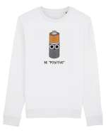 Be „positive” Bluză mânecă lungă Unisex Rise