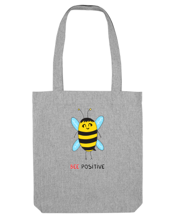 Bee positive Heather Grey