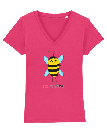 Bee positive Raspberry