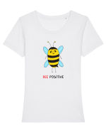 Bee positive Tricou mânecă scurtă guler larg fitted Damă Expresser