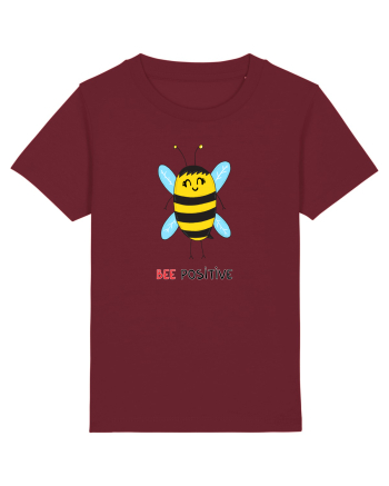 Bee positive Burgundy
