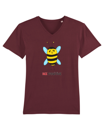 Bee positive Burgundy