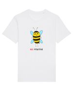 Bee positive Tricou mânecă scurtă Unisex Rocker