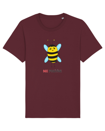 Bee positive Burgundy