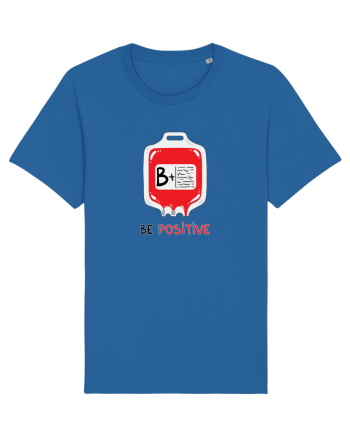 Be positive Royal Blue