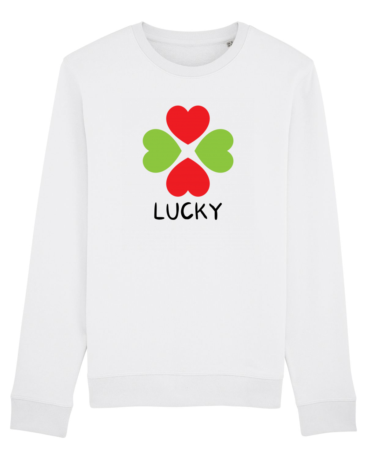 Bluză mânecă lungă Unisex Rise White