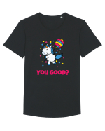 You good? Tricou mânecă scurtă guler larg Bărbat Skater