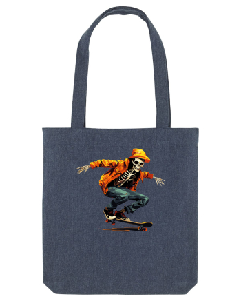 Schelet pe skateboard Midnight Blue