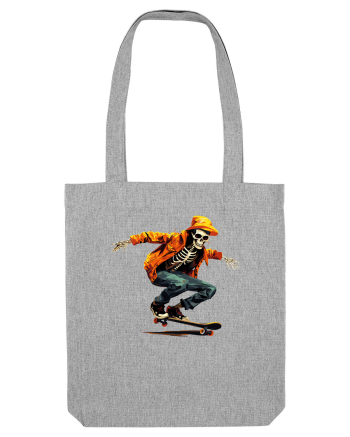 Schelet pe skateboard Heather Grey
