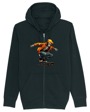 Schelet pe skateboard Black