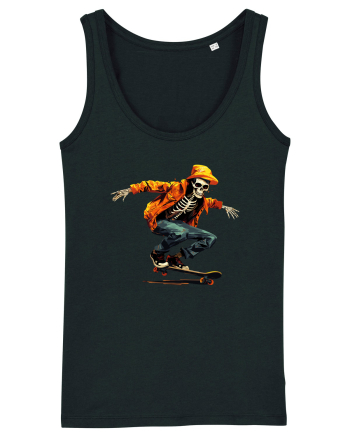 Schelet pe skateboard Black