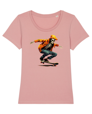 Schelet pe skateboard Canyon Pink