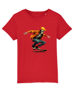 Schelet pe skateboard Tricou mânecă scurtă  Copii Mini Creator