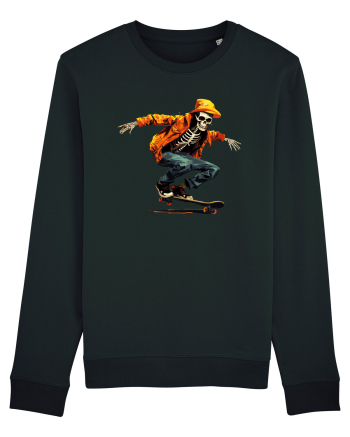 Schelet pe skateboard Black