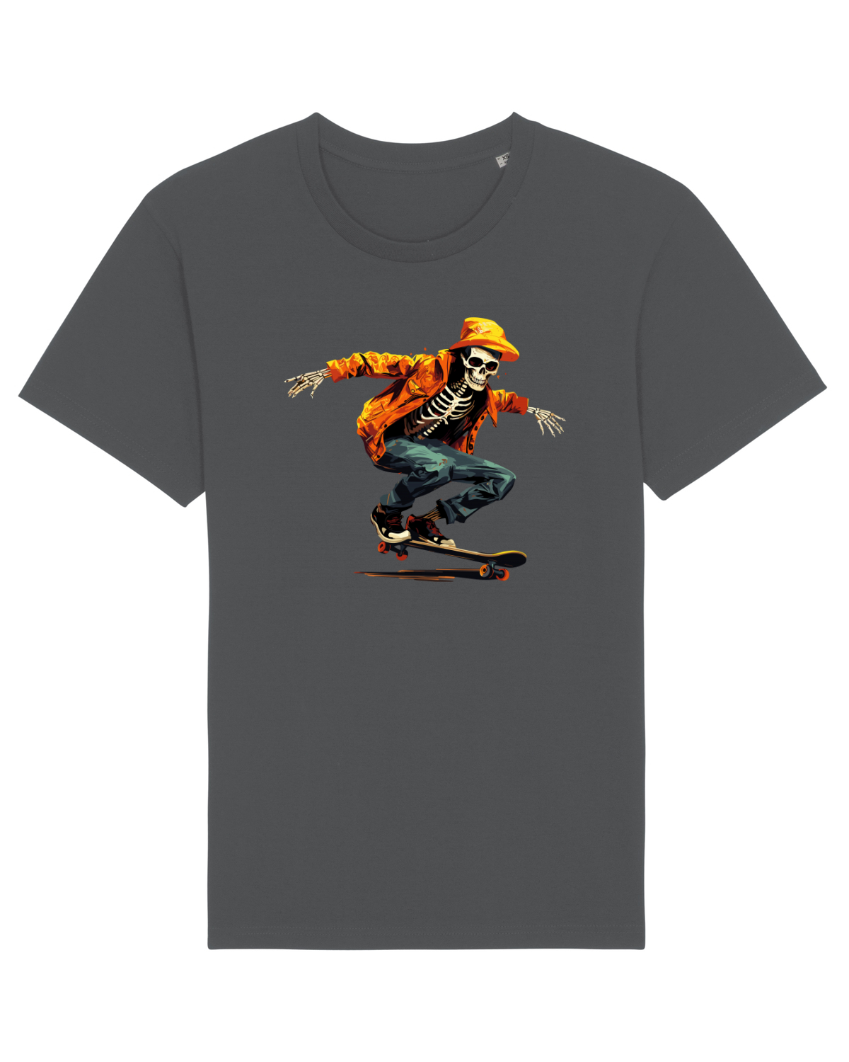 Tricou mânecă scurtă Unisex Rocker Anthracite