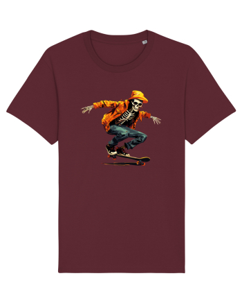 Schelet pe skateboard Burgundy