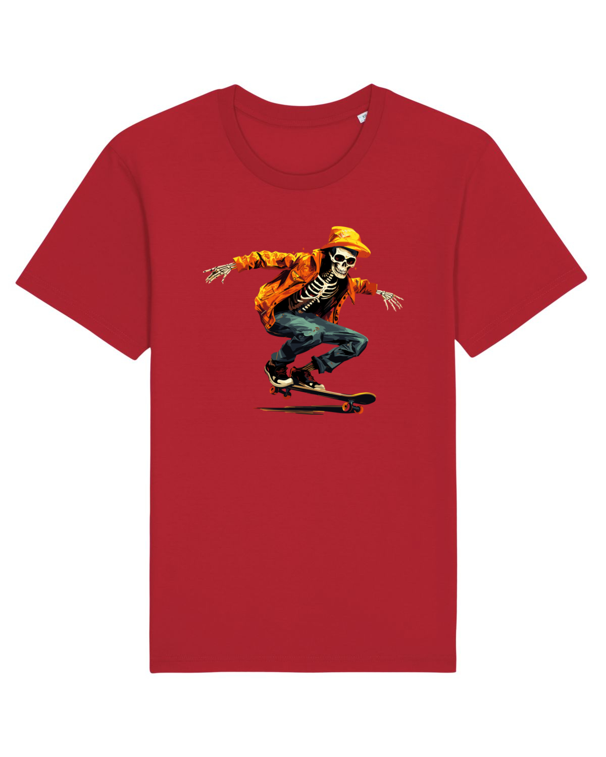 Tricou mânecă scurtă Unisex Rocker Red