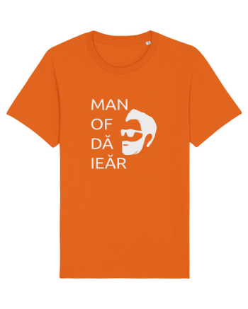 Man Of The Year (ieăr) white Bright Orange