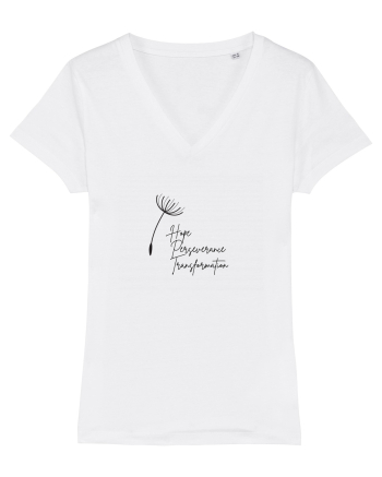 Dandelion Inspirational White