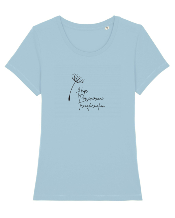Dandelion Inspirational Sky Blue